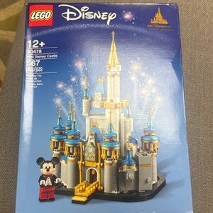 LEGO Disney Mini Castle Set - Blue, Gold, and Gray